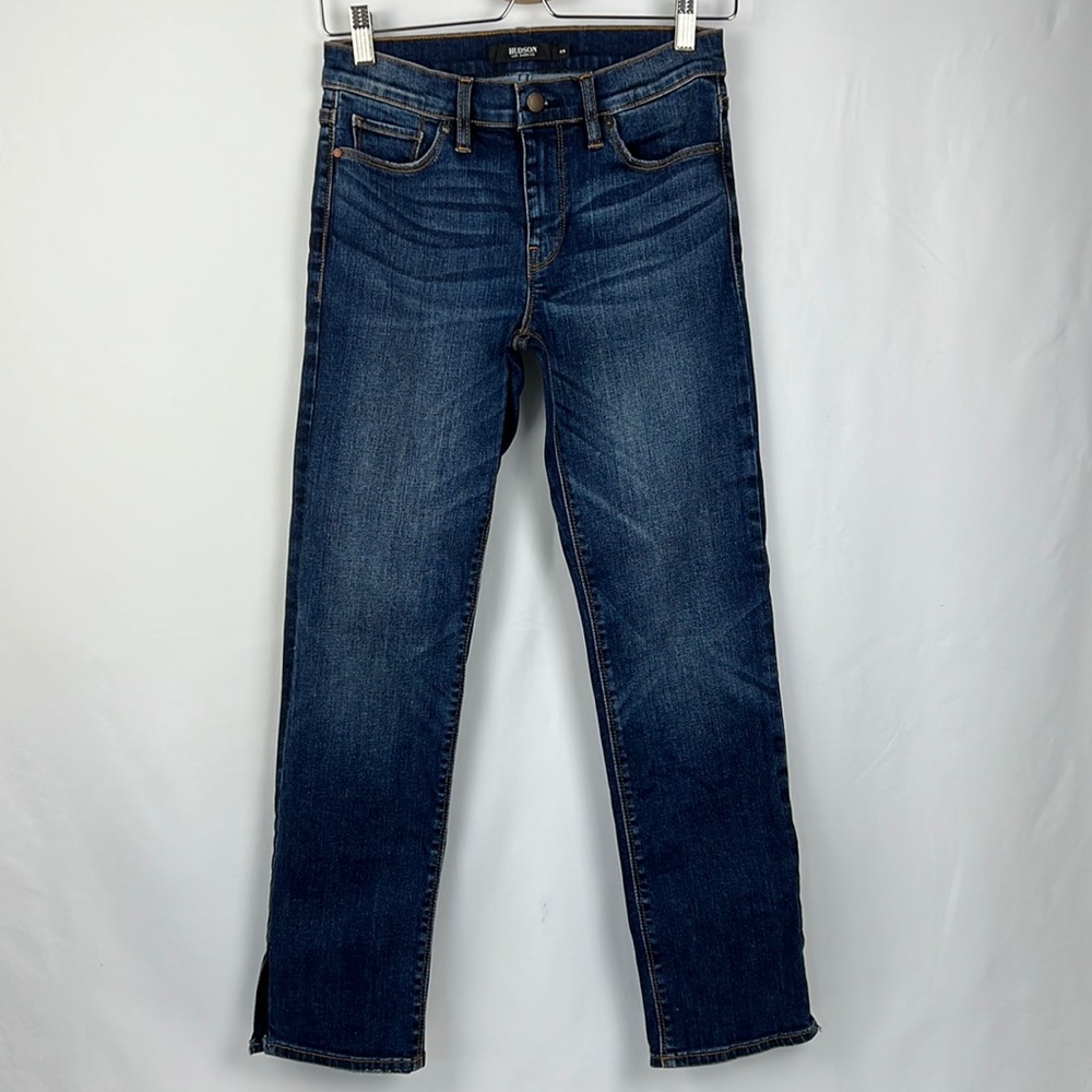 EUC Hudson Nico Cigarette dark denim jeans 25